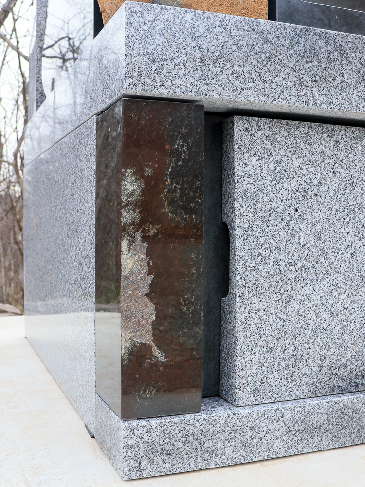 清代 青田石 石製 楼閣山水大サイズ置物 6.4㌔/横幅約40㎝ 【公式通販】